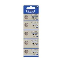 SUPEX Pil Düğme 1225 3V 5Li Paket
