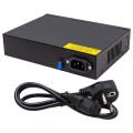 72W 10/100 MBPS 4+2 PORT POE ETHERNET SWITCH POWERMASTER