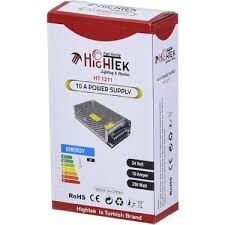 HIGHTEK HT-1211 Metal Kasa Adaptör 24 Volt 10 Amper