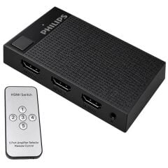 Philips SWV9023D/93 5-Giriş 1-Çıkış 4K HDMI Switch (Seçici)