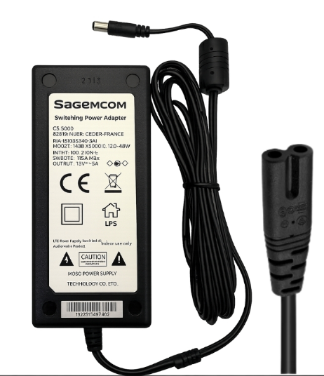 12V 5A Sagemcom Adaptör