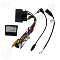 OTO TABLET ÇERÇEVE FIAT DOBLO NEW 2024 9'' SİYAH TAC-170