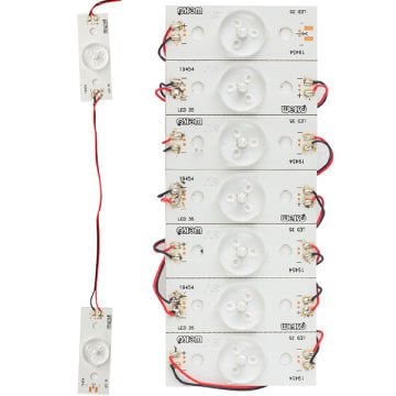 3V TEK LED KABLOLU BİRBİRİNE BAGLI 7 Lİ POSET
