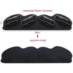 4Lü Universal Boş Kabin Oval 6x9 İnç 9069