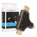 MINI DP+DP+HDMI TO HDMI 4K CEVİRİCİ POWERMASTER