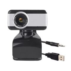 Powermaster Tak-Çalıştır 2 MP Mikrofonlu 480P Usb Webcam PC Kamera PM-2433