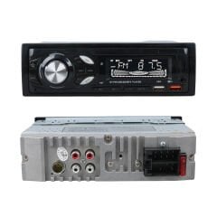 CARSTAR CS-107 7 RENKLİ ÇİFT USB/SD/FM/AUX/BLUETOOTH KUMANDALI OTO TEYP 4X60 WATT