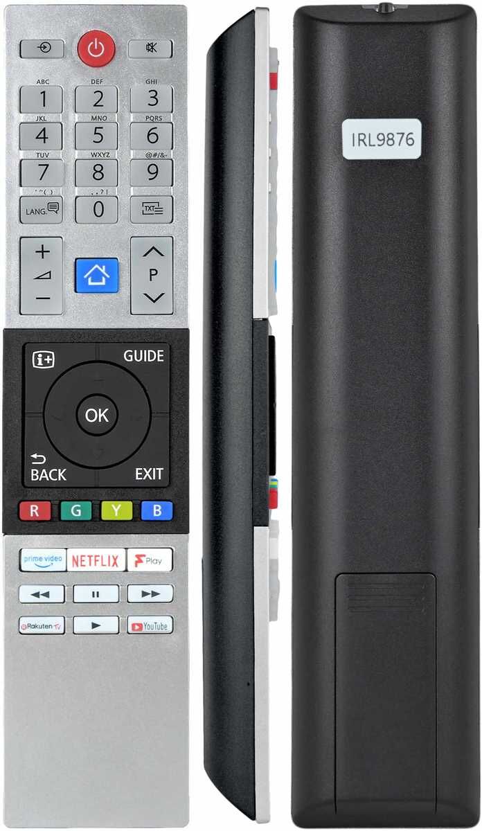 TOSHIBA IRL9876 LCD NETFLIX YOUTUBE LCD KUMANDA (KMD-145)