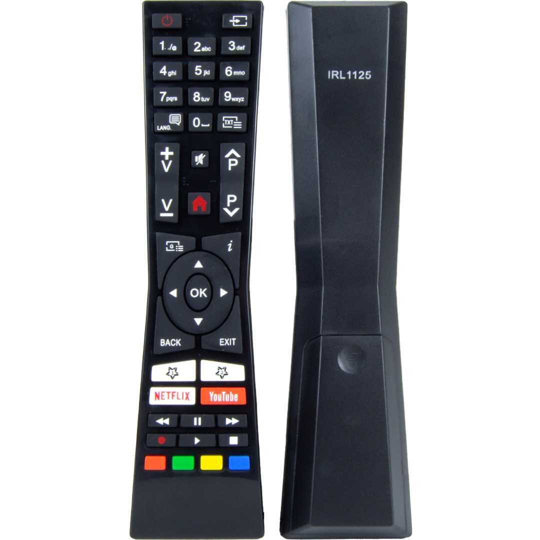 VESTEL IRL1125 JVC RM-C3331 NETFLIX-YOUTUBE TUŞLU LCD LED TV KUMANDA (KMD-75)