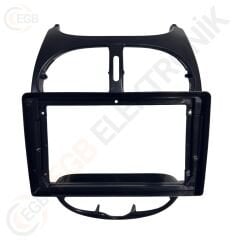 OTO TABLET ÇERÇEVE PEUGEOT 206 2002-2010 9'' SİYAH TAC-213