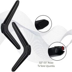Powermaster PM-26782 Plastik 32''55'' Universal Televizyon Ayağı Standı