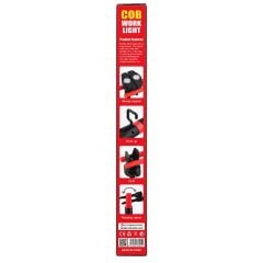 Powermaster PM-38123 DC 5V Şarjlı Manyetik Taban Askı Aparatı Çoklu Işık Modu Araç Tamir Lambası