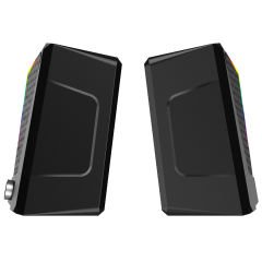LENOVO LECOO DS104 KABLOLU USB + 3.5MM JACK 6W 80DB RGB IŞIKLI 1+1 GAMING SPEAKER HOPARLÖR