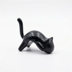 Sunup SN-29184 Kedi Figürlü Yapışkanlı Köşe Askılık