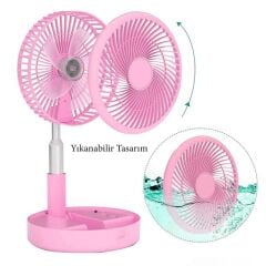PowerMaster PM-25110 Katlanabilir Yükseltilebilir Taşınabilir Fan Vantilatör (4 Farklı Mod)