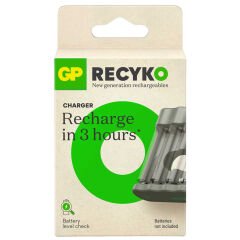 GP RECYKO B441 USB 4'LÜ AA - AAA PİL ŞARJ CİHAZI (GPACSB44103 GPB441R21-2GTLB1) PİLSİZ
