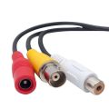 POWERMASTER PM-19310 3.6MM 800 TVL 1/4 SENSOR METAL MİKROFONLU MİNİ KAMERA