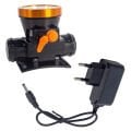 POWER LEDLİ 40W SU GECİRMEZ SARJLI KAFA LAMBASI FENERİ PM-4524 POWERMASTER