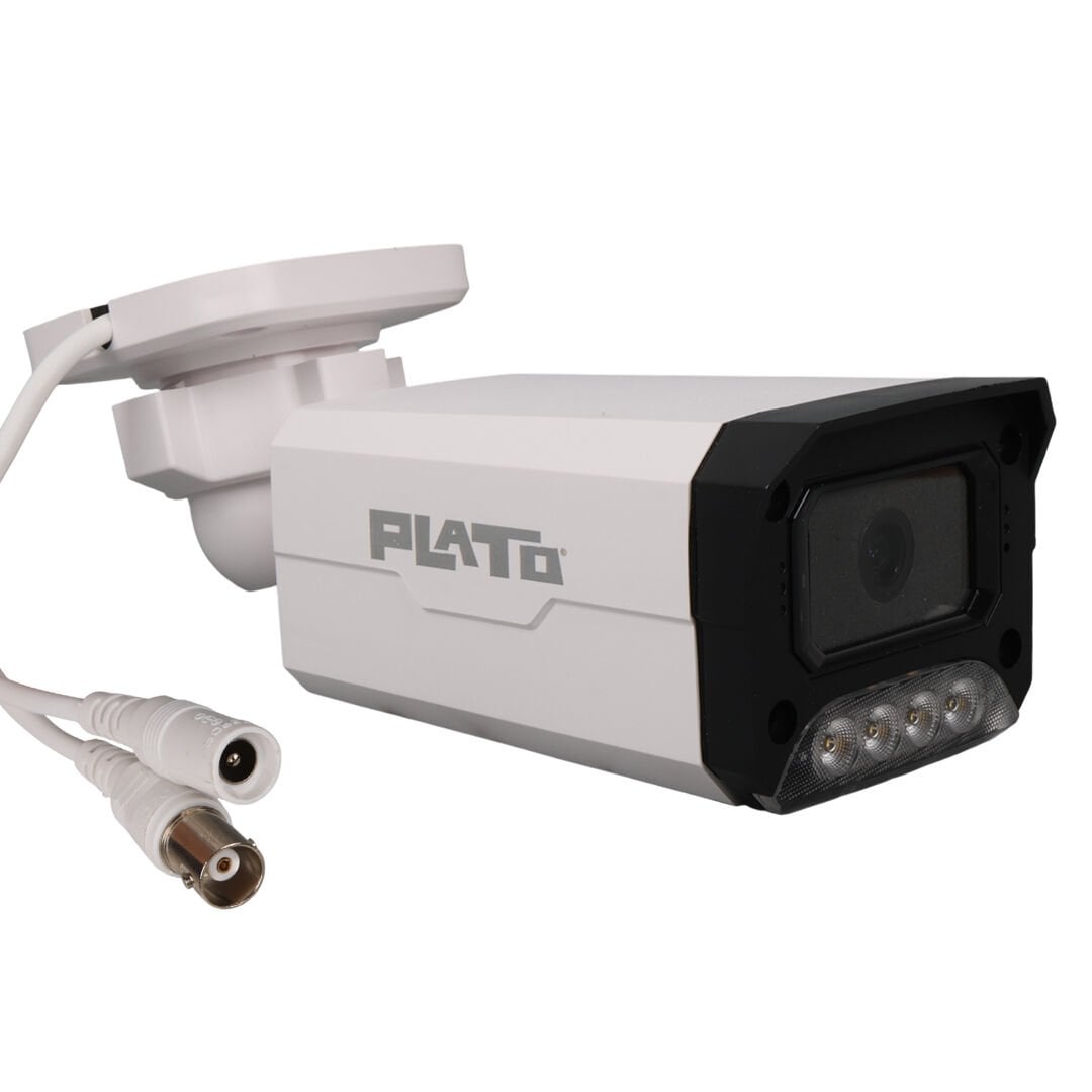 PLATO PL-23840 2MP 4 WARM LEDLİ 3.6 MM GECE RENKLİ GÖRÜŞ PLASTİK KASA AHD BULLET KAMERA