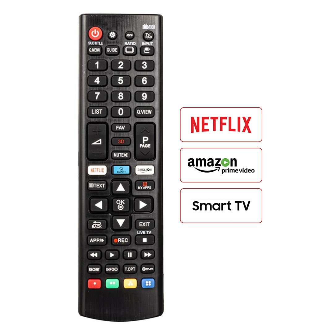 HEY KL LG 3D NETFLIX-AMAZON SMART TUŞLU LCD LED TV KUMANDA (40169=17384)