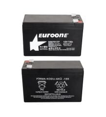 EUROONE 12V 7AH AKÜ