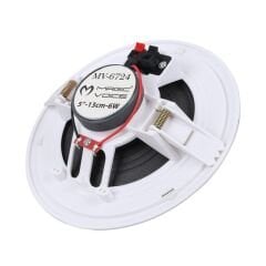 MagicVoice MV-6724 13 CM 6 Watt 8 Ohm 5'' Beyaz Trafosuz Alçıpan Hoparlör