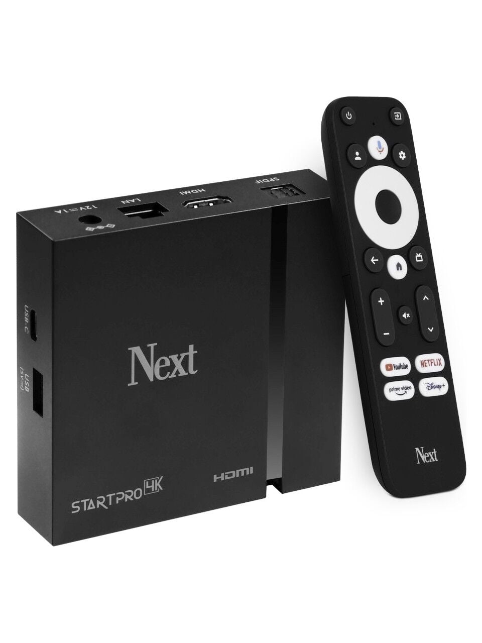Next Start Pro 4K Google TV Android Tv Box Google sertifikalı