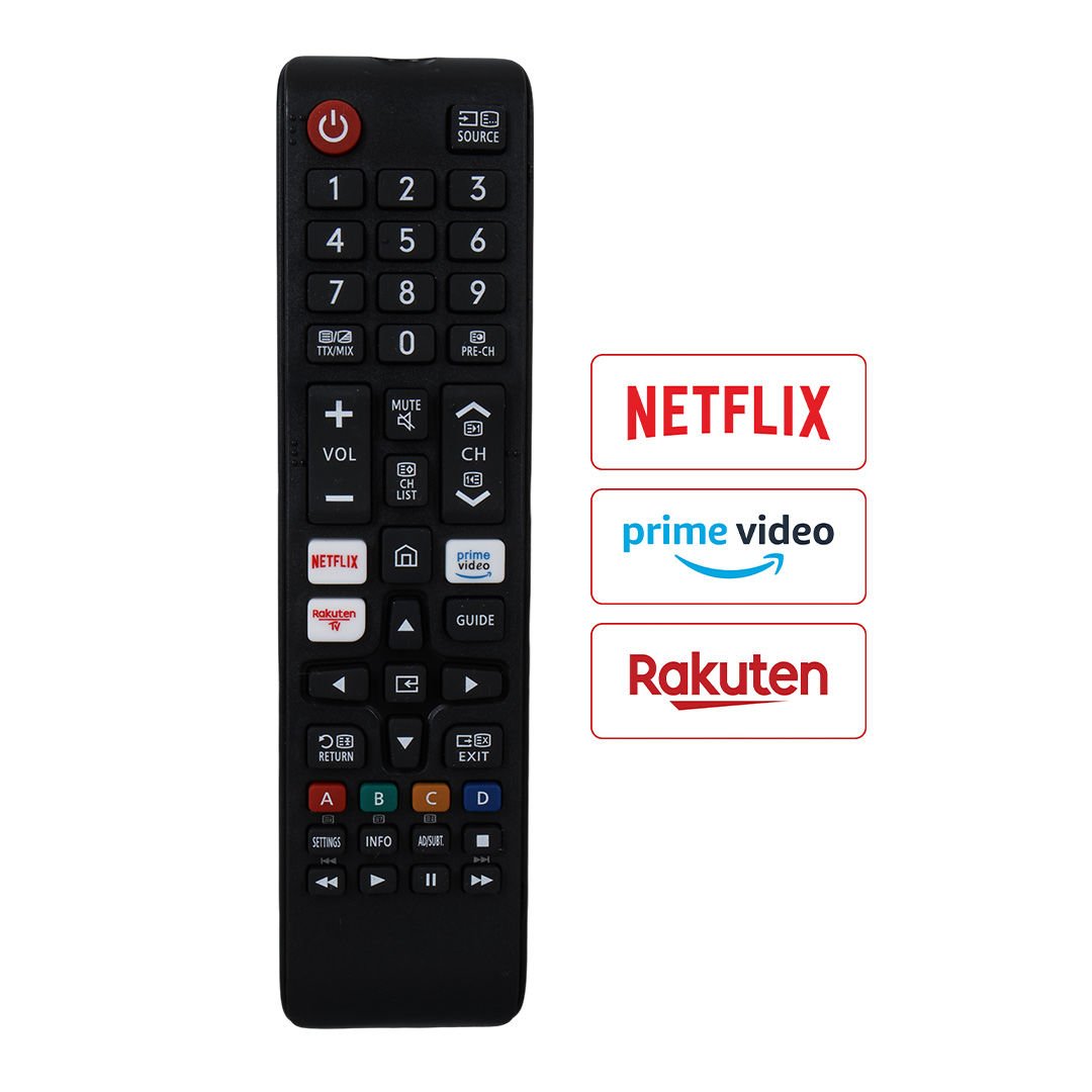 HEY KL SAMSUNG BN59-01315B NETFLIX-PRIME VIDEO-RAKUTEN TUŞLU KISA LCD LED TV KUMANDA (40192=2860)