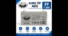 Pİ-ES 6 VOLT 1.3 AH AKÜ