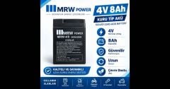MRW 4 VOLT 8 AH AKÜ