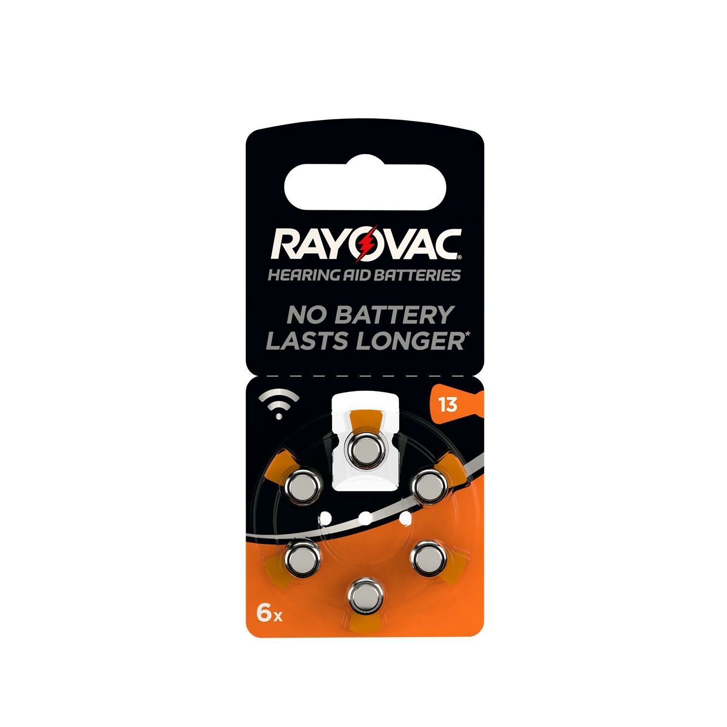 RAYOVAC Kulaklık Pili 13 No 6Lı Paket