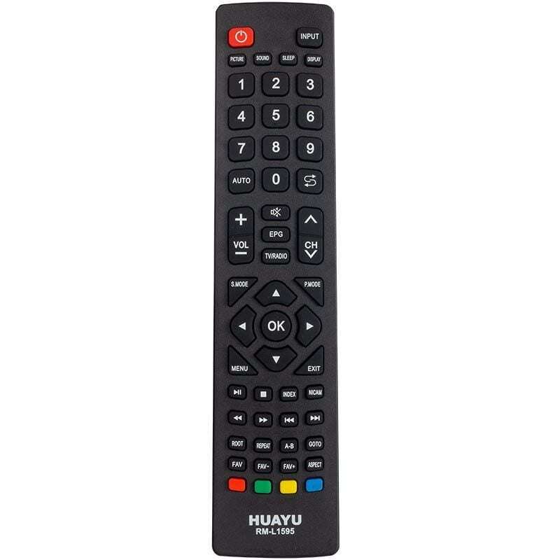 LCD-LED TV UNIVERSAL KUMANDA AMBALAJLI HUAYU RM-L1595 TELEFUNKEN