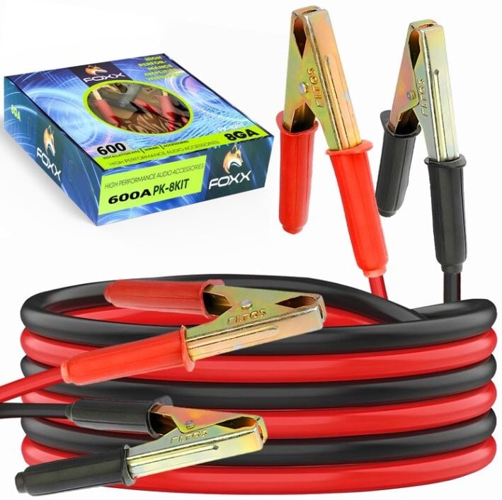 Akü Takviye Kablosu 600 Amper 1.8mt Power Foxx 600.A