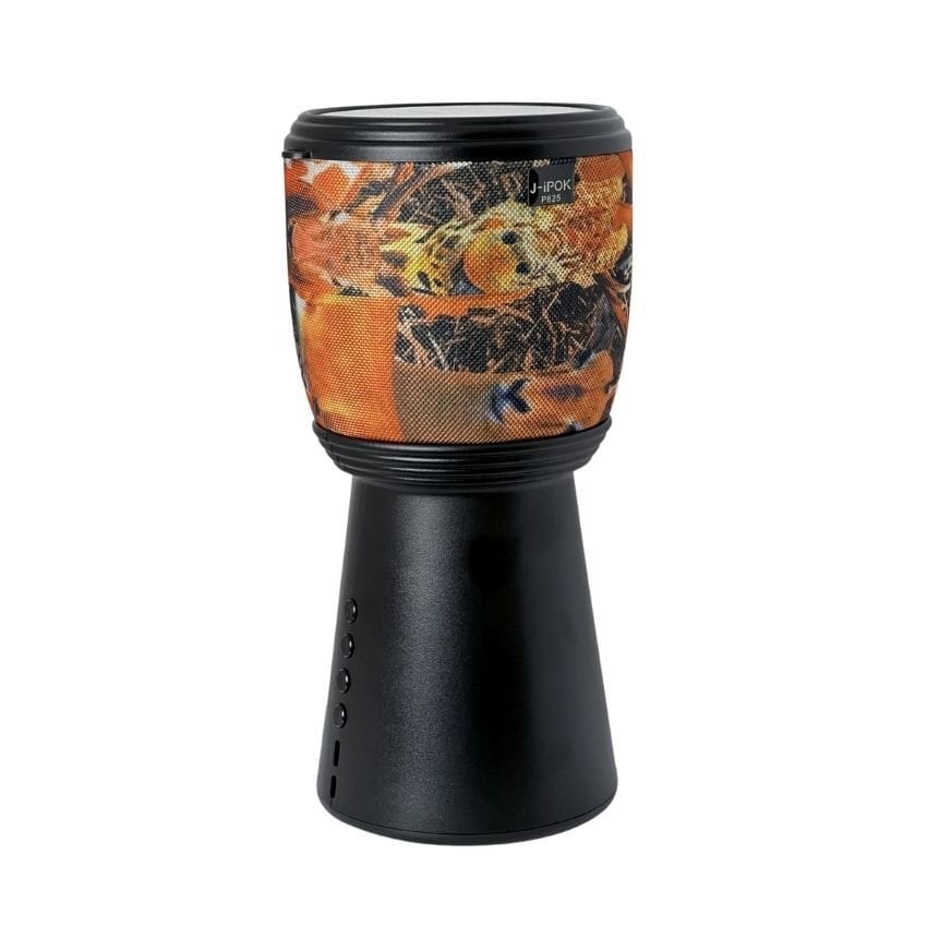 ROSE SP-601 EL FENERLİ TAŞINABİLİR SOLAR ŞARJLI BLUETOOTH FM RADYO DESENLİ HOPARLÖR