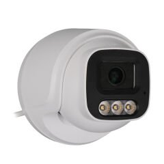 PLATO PL-25273 2MP 3.6 MM 3 WARM LED GECE RENKLİ PLASTİK KASA AHD DOME KAMERA