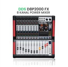 DDS D-8P 2000 FX 8 KANAL POWER MİKSER