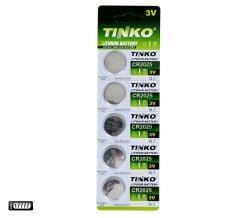 TİNKO Pil Düğme 2025 3V 5Li Paket
