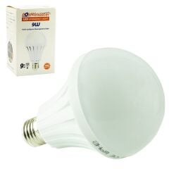 POWERMASTER 13386* BEYAZ 9 WATT E27 220 V ŞARJLI LED AMPUL 6500 K