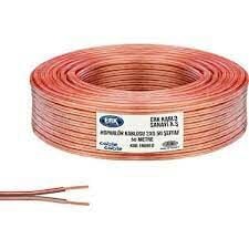 HOPARLÖR KABLOSU KORDON 2X0.50 ŞEFFAF 100MT CABLECABLE
