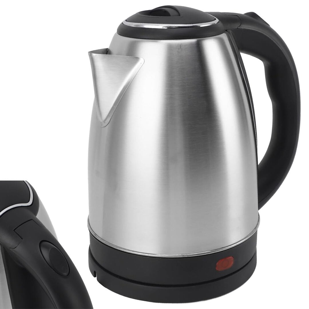 CROWN CRW-7102 1500W 1.8 LİTRE ÇELİK SU ISITICI KETTLE İNOX