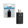 S-LINK SL-U61 USB SES KARTI 2.0 CEVİRİCİ ADAPTOR