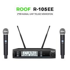 ROOF R-105 UHF TELSİZ EL-EL MİKROFON