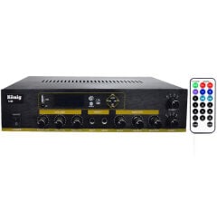 KÖNİG K-90 2 ZONLU 100 W 100V TRAFOLU ANFİ