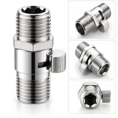 Sunup SN-38122 Metal Çift Dış Dişli Ayarlanabilir Akış Kontrol Vanası