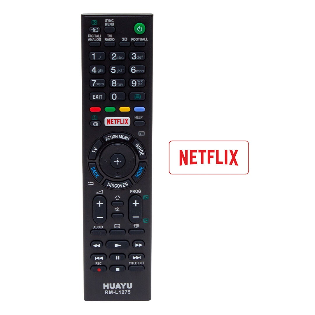 SONY IRL9880 KL RM-L1275 NETFLIX TUŞLU LCD LED TV KUMANDA(kmd-240)