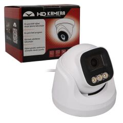 Plato PL-37711 AHD Dome Güvenlik Kamera 2MP 3.6MM 3 Warm Led Sesli Renkli Gece Görüş (Mikrofonlu)