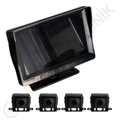 ROSE MR-16 7 İNÇ EKRANLI ARAÇ İÇİ DVR SETİ