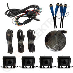 ROSE MR-16 7 İNÇ EKRANLI ARAÇ İÇİ DVR SETİ