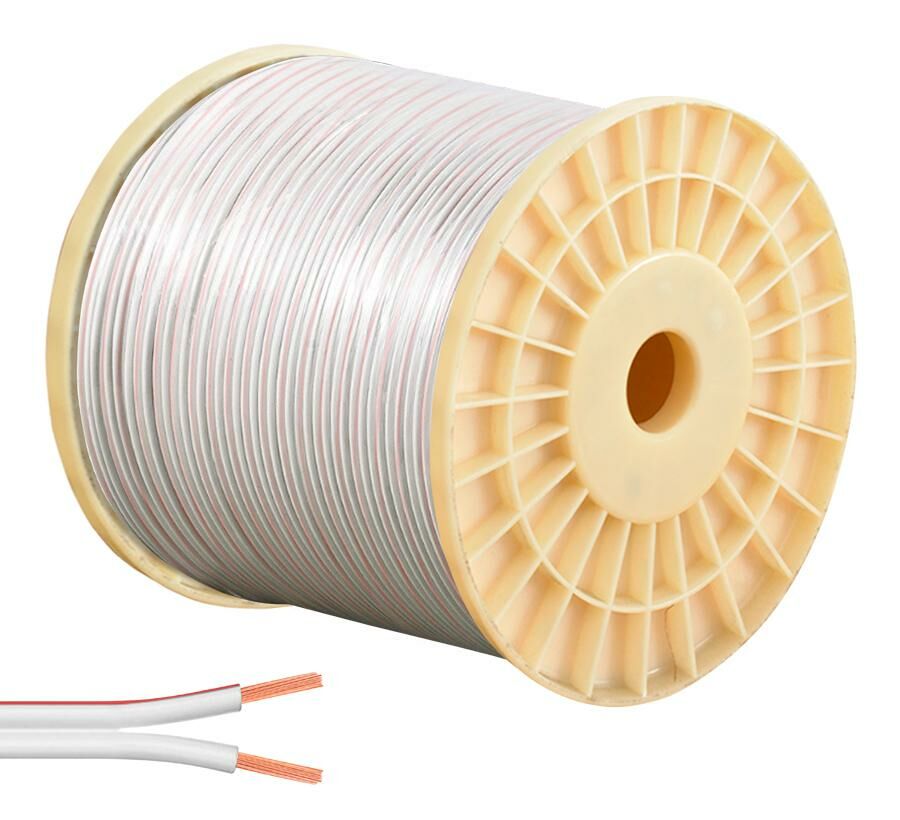 HOPARLÖR KABLOSU KORDON 2X1.5 BEYAZ 150MT MAKARALI CABLECABLE