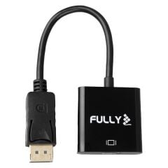 FULLY G-539CA DISPLAY PORT ERKEK TO HDMI DİŞİ 10 CM ÇEVİRİCİ KABLO (AVD-89)